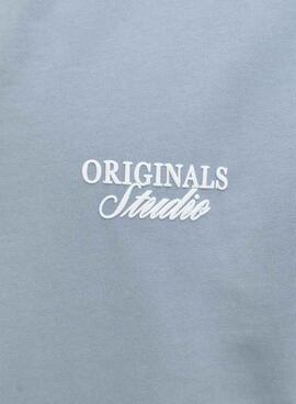 Sudadera Jack and Jones Norrebro azul para hombre