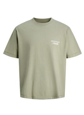 Camiseta Jack and Jones Norrebro verde para hombre