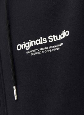 Sudadera Jack and Jones Vesterbro negro para hombre