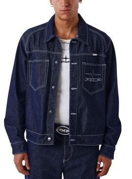 Cazadora vaquera Project x Paris denim oscuro para hombre