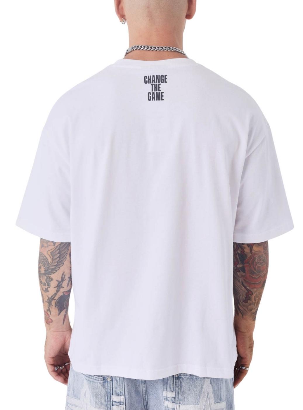 Camiseta Project x Paris Change The Game blanco para hombre