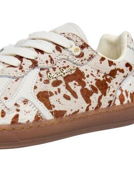 Zapatillas Pepe Jeans Ball Chic animal print para mujer