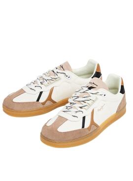 Zapatillas Pepe Jeans Ball Mood blanco para hombre