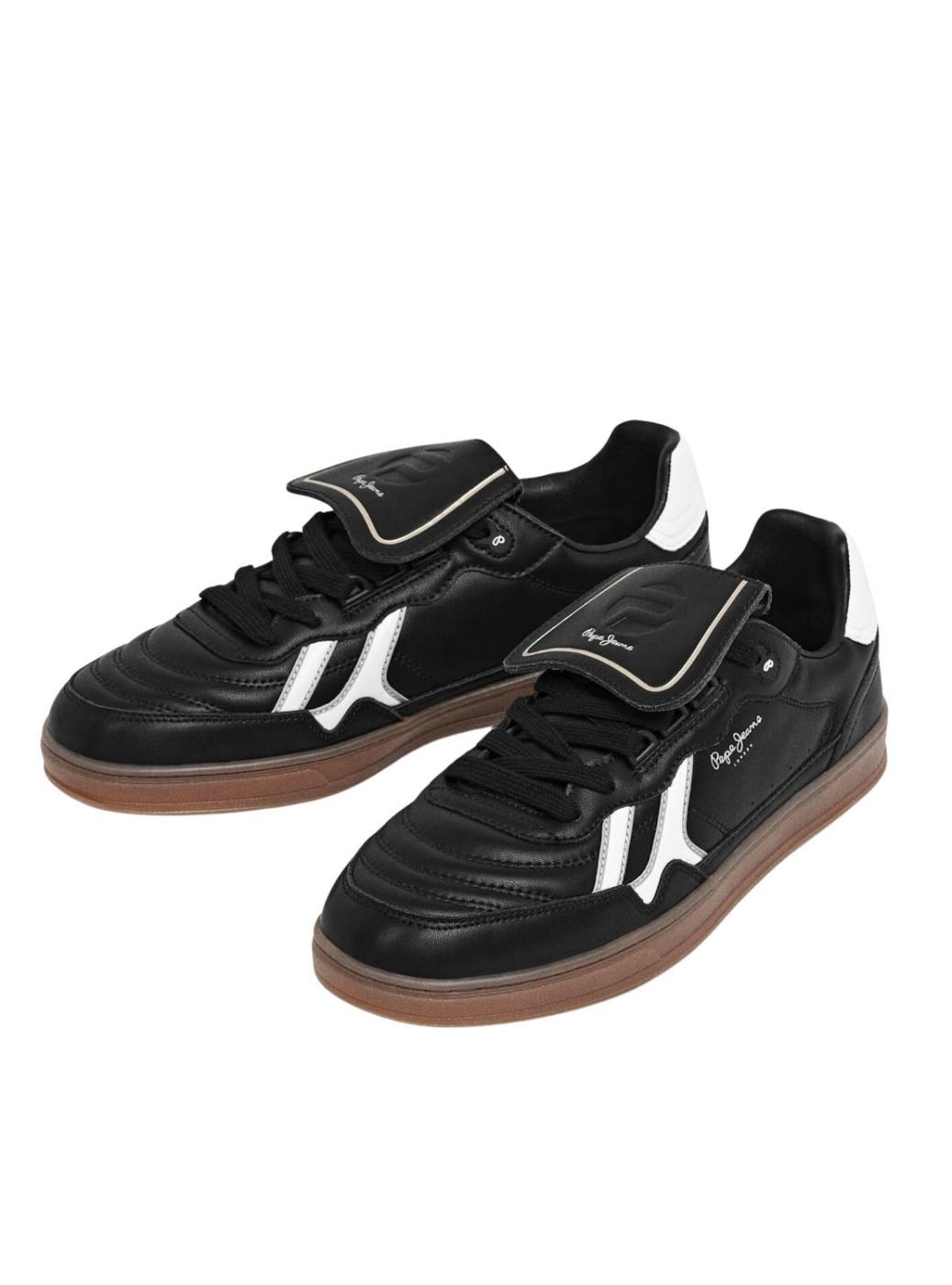 Zapatillas Pepe Jeans Ball Equip negro para hombre