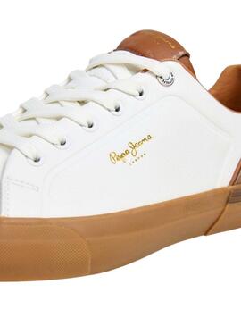 Zapatillas Pepe Jeans Kenton blanco para hombre