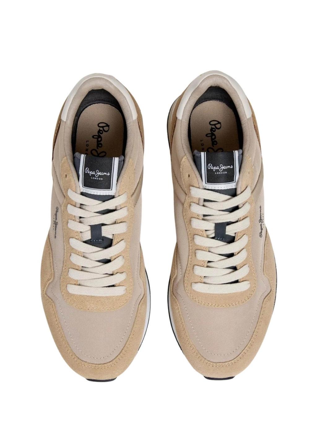Zapatillas Pepe Jeans Hailon beige para hombre