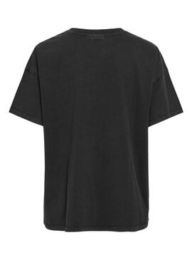 Camiseta Vila Vibliss negro para mujer