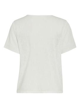 Camiseta Vila Viensa blanco para mujer