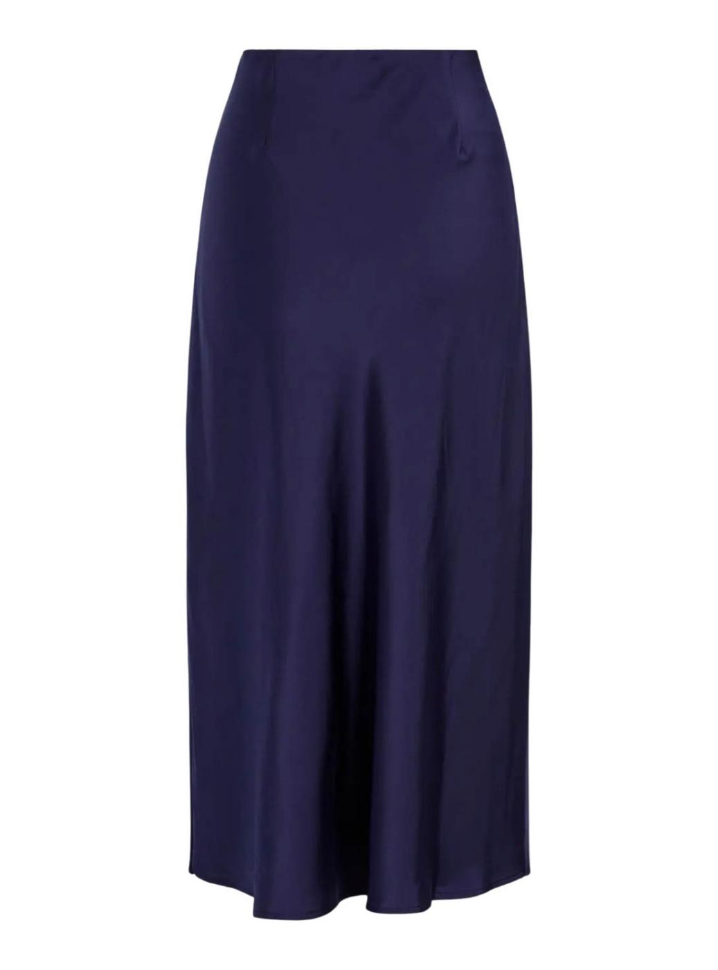 Falda Vila Vielmina azul para mujer