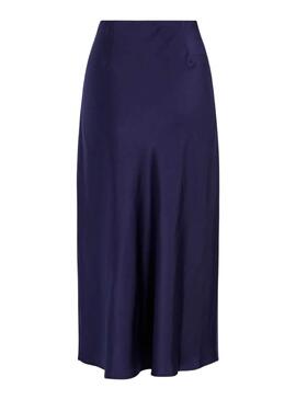 Falda Vila Vielmina azul para mujer