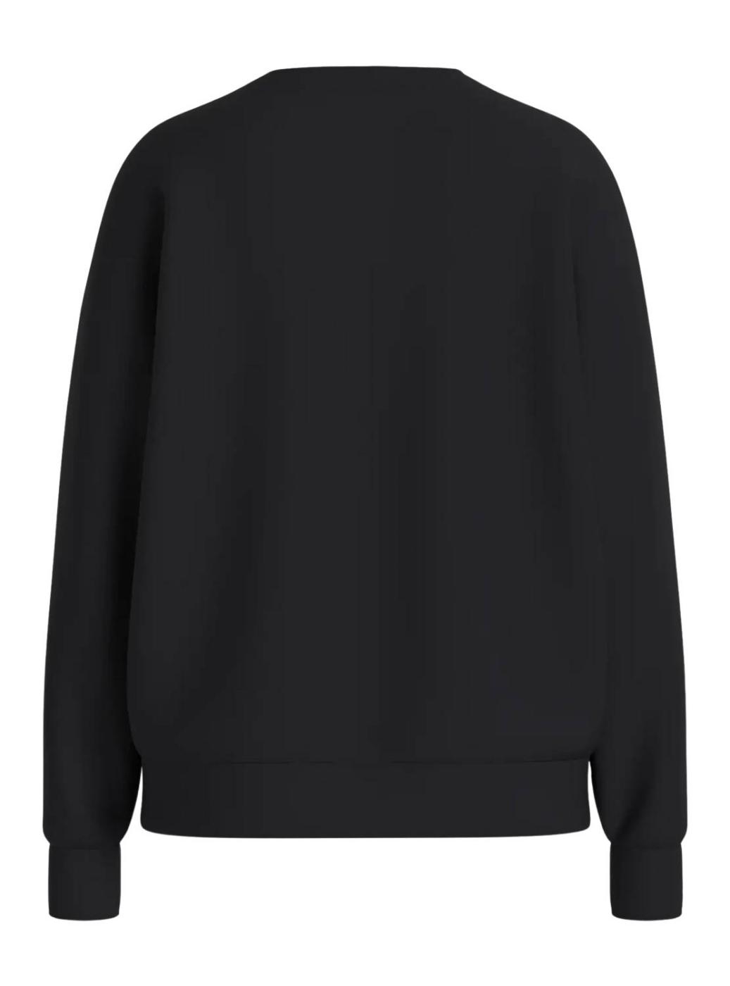 Sudadera Vila Visiffi negro para mujer