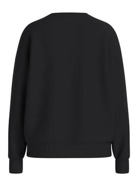 Sudadera Vila Visiffi negro para mujer