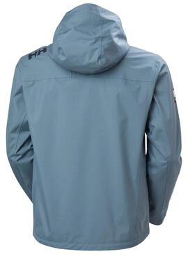 Cazadora Helly Hansen Crew Midlayer azul con capucha 