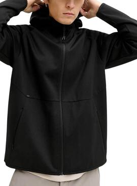 Sudadera Jack and Jones Base negro para hombre