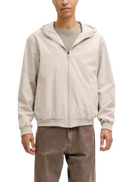 Chaqueta Jack and Jones Charge beige para hombre