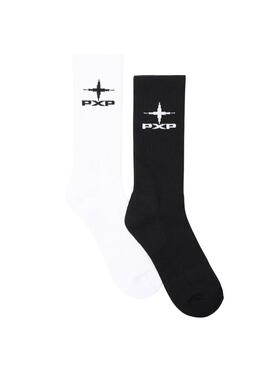 Calcetines Project x Paris Polaris blanco y negro para hombre