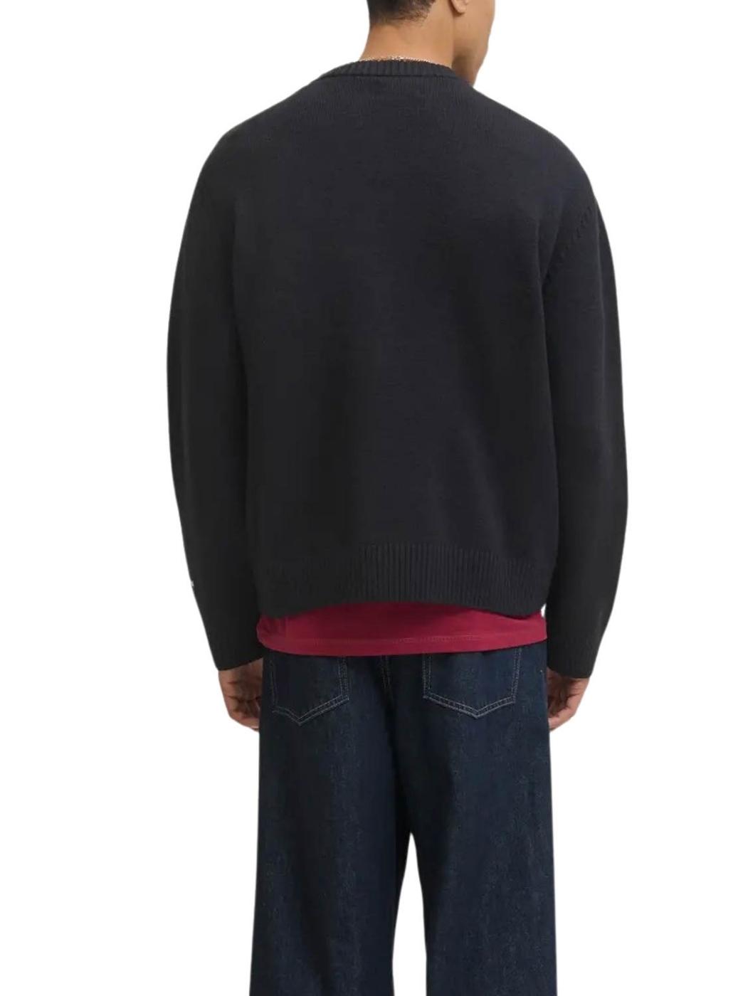 Jersey Jack and Jones Norrebro negro para hombre