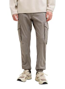 Pantalón Jack and Jones Paul cargo beige para hombre