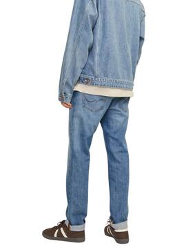 Pantalón vaquero Jack and Jones Clark denim claro para hombre
