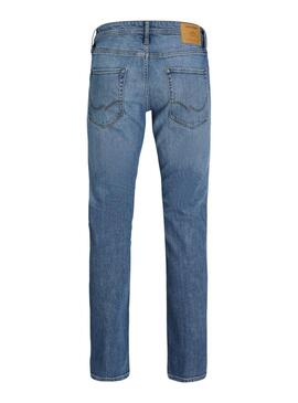 Pantalón vaquero Jack and Jones Clark denim claro para hombre

