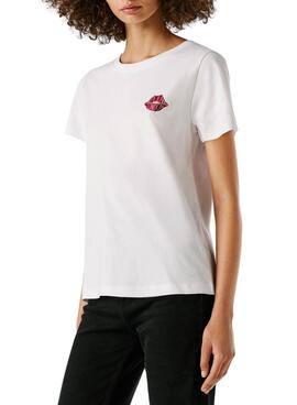 Camiseta Pepe Jeans Brule blanco para mujer