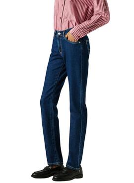 Pantalón vaquero Pepe Jeans Grace denim oscuro para mujer