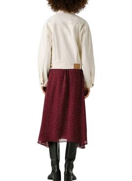 Cazadora vaquera Pepe Jeans relaxed blanco para mujer