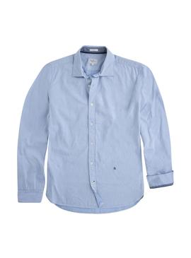 Camisa Pepe Jeans Maurice Azul Hombre