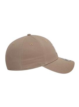 Gorra New Era 9FORTY Yankees New York League camel para mujer y hombre