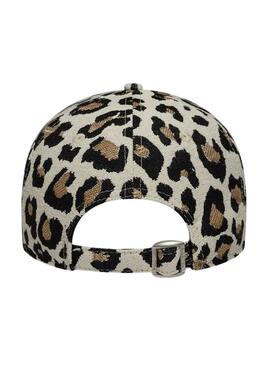 Gorra New Era Midi New York Yankees 9FORTY estampado leopardo para mujer