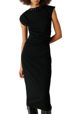 Vestido Pepe Jeans Bigar negro para mujer