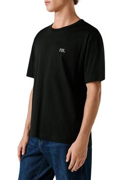 Camiseta Pepe Jeans Garret negro para hombre