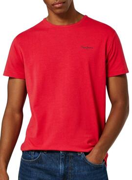 Camiseta Pepe Jeans Connor rojo para hombre