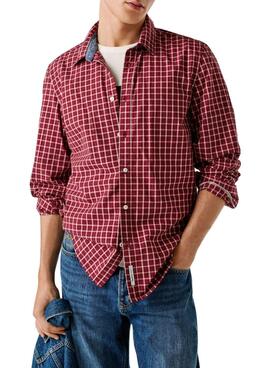 Camisa Pepe Jeans Capel rojo para hombre
