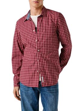 Camisa Pepe Jeans Capel rojo para hombre