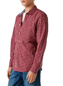 Camisa Pepe Jeans Capel rojo para hombre