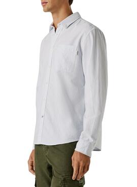 Camisa Pepe Jeans Prescot blanco para hombre