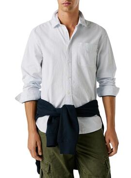 Camisa Pepe Jeans Prescot blanco para hombre