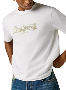 Camiseta Pepe Jeans Fantasy blanco para hombre
