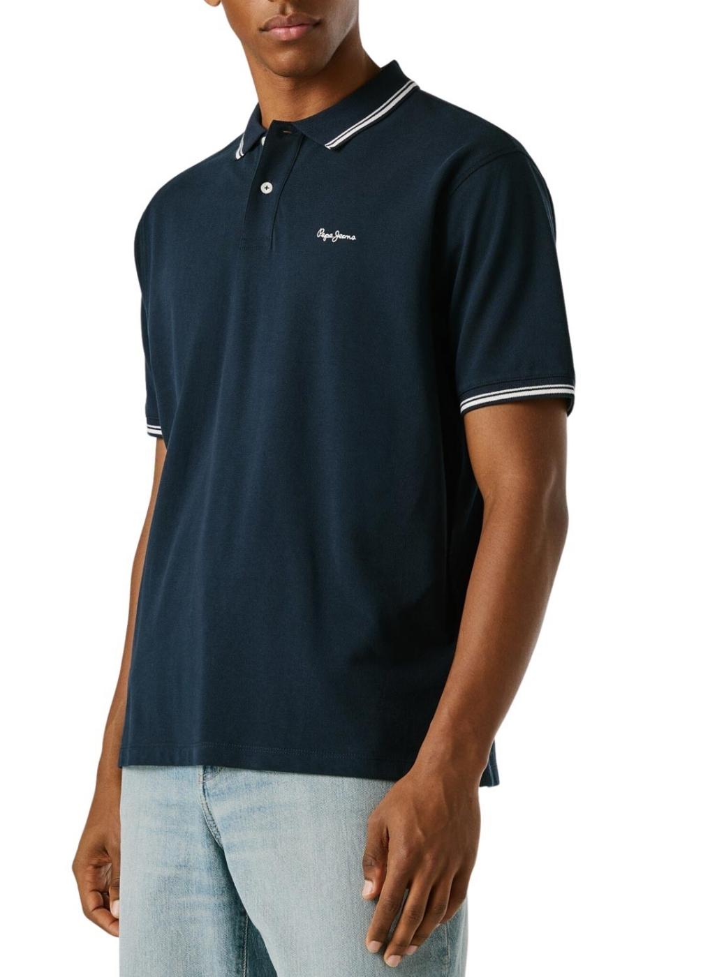 Polo Pepe Jeans Carson azul marino para hombre