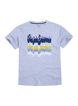 Camiseta Pepe Jeans Liam Lavanda Hombre