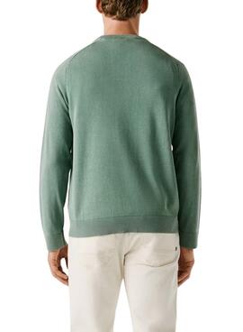 Jersey Pepe Jeans Fleet verde para hombre
