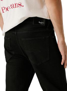 Pantalón vaquero Pepe Jeans Cash negro para hombre