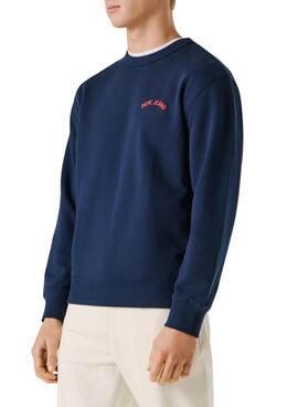 Sudadera Pepe Jeans Gideon azul para hombre