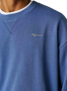 Sudadera Pepe Jeans Geo azul para hombre