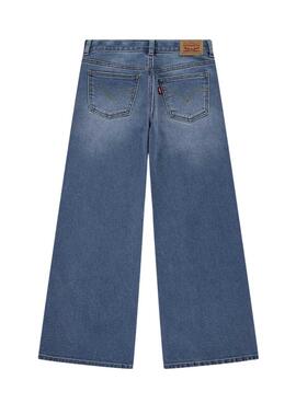 Pantalón vaquero Levis High Rise Baggy azul para niña