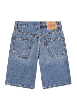 Bermuda vaquera Levis Skate azul para niño