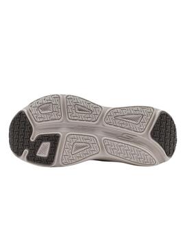 Zapatillas Skechers Max Cushioning gris y rosa para mujer