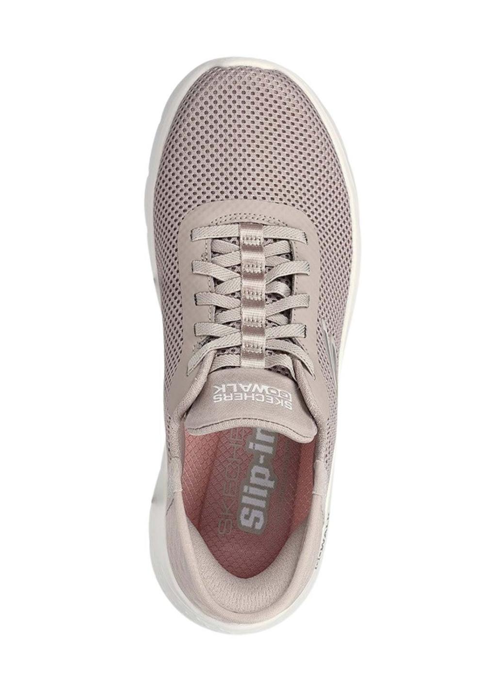 Zapatillas Skechers Go Walk beige para mujer