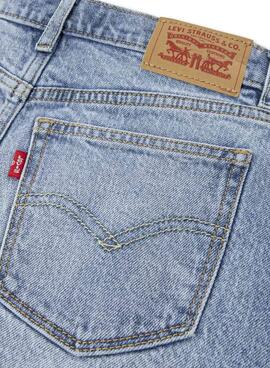 Falda Levis Icon azul para niña
